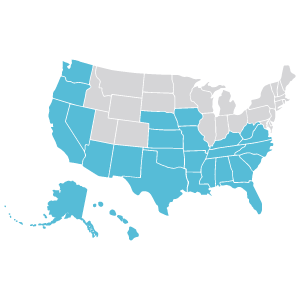 West, Lonestar, Southeast