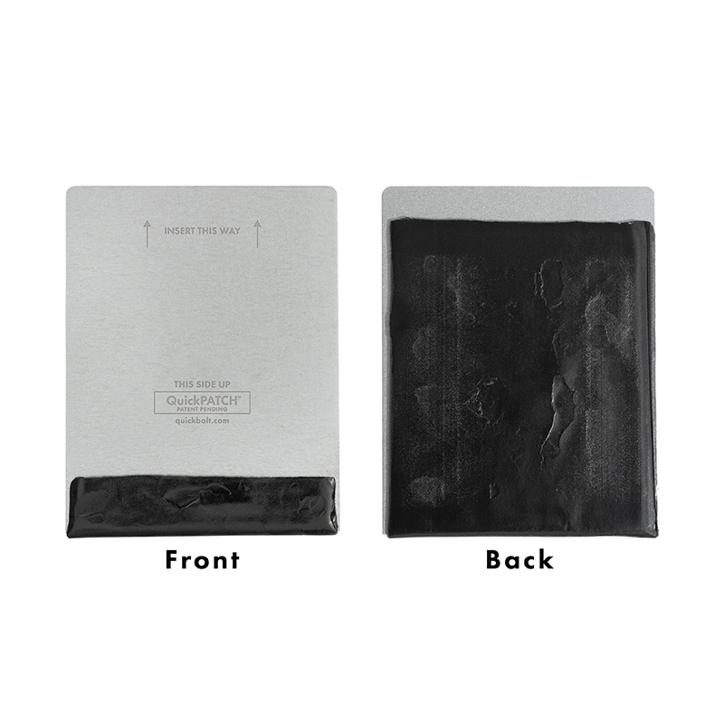 QuickPATCH® Front and Back