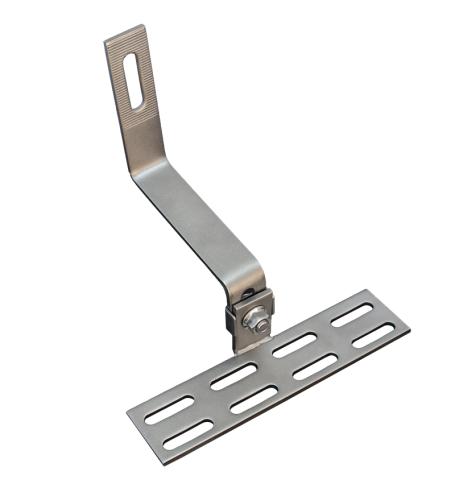 Height Adjustable All Tile Roof Hook for Side Mount Rails